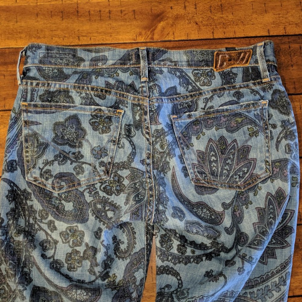 Avedon Paisley Low Rise Skinny Jean - Picture 6 of 14